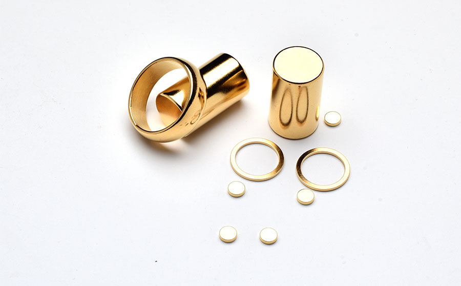 Gold-Plated NdFeB Magnetic Products